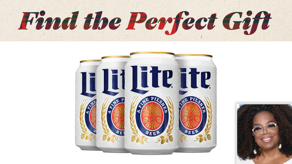 Fans Concerned After Oprah’s Favorite Things List Just 6-Pack Of Miller Lite