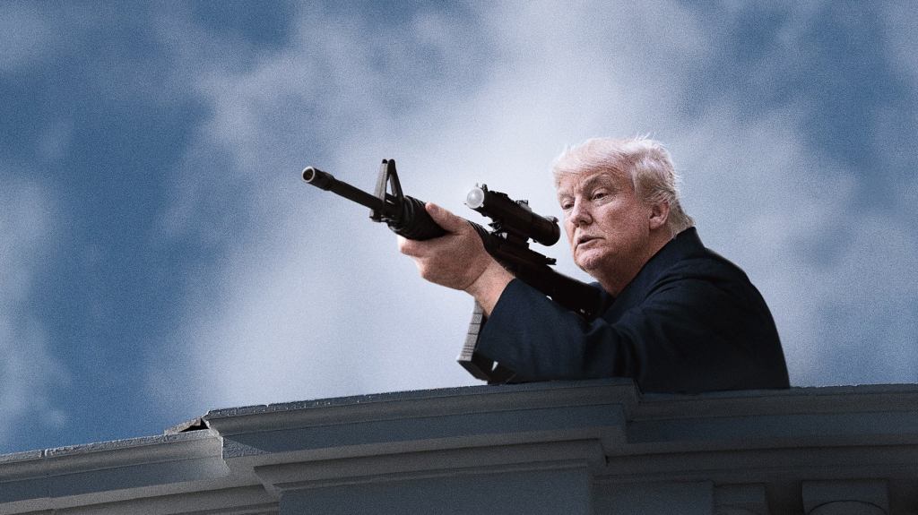 ‘Look, He Came After All!’ Says Inauguration Guest Spotting Trump Crouching With Rifle On Nearby Roof