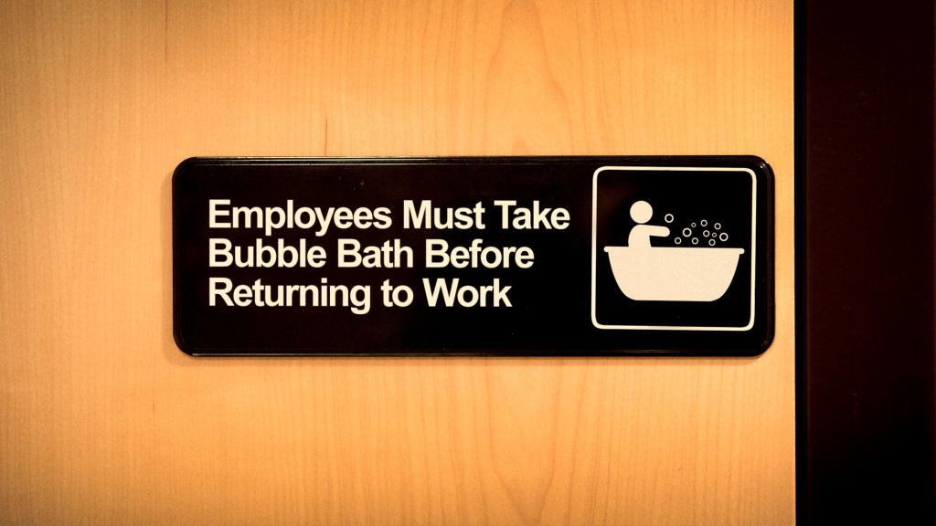 New Food Safety Law Requires Restaurant Workers To Take Full Bubble Bath After Using Restroom