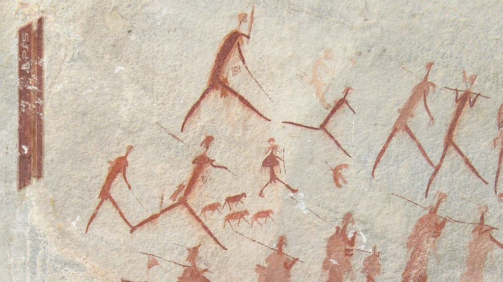 Still Time: The PS5s In This Ancient Cave Painting Foretelling The End Of The Earth Look Like Some Kind Of Unreleased PS5 Slim Edition