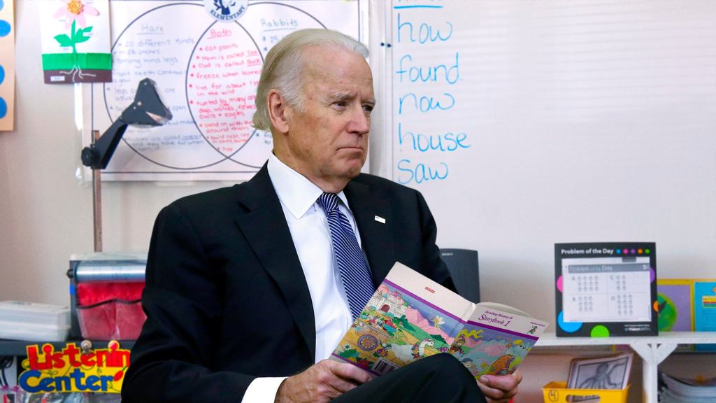 Biden Continues Reading ‘The Pet Goat’ To Schoolchildren After Being Informed Of GameStop Situation