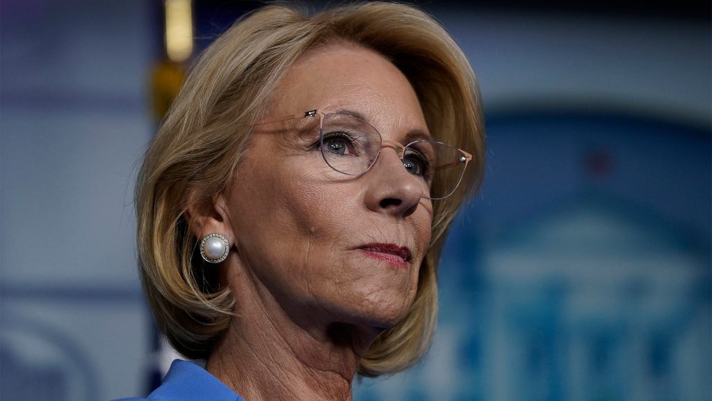 Betsy DeVos Apologizes For Ever Being Complicit With Something As Toxic As Public Education