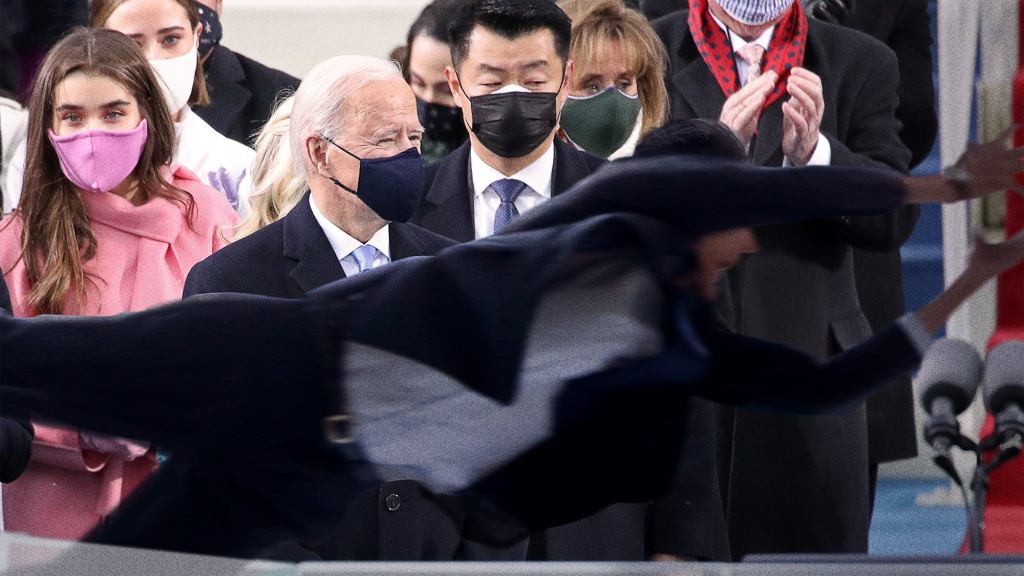 Secret Service Agent Heroically Dives In Front Of Strong Breeze That Could Have Killed Biden