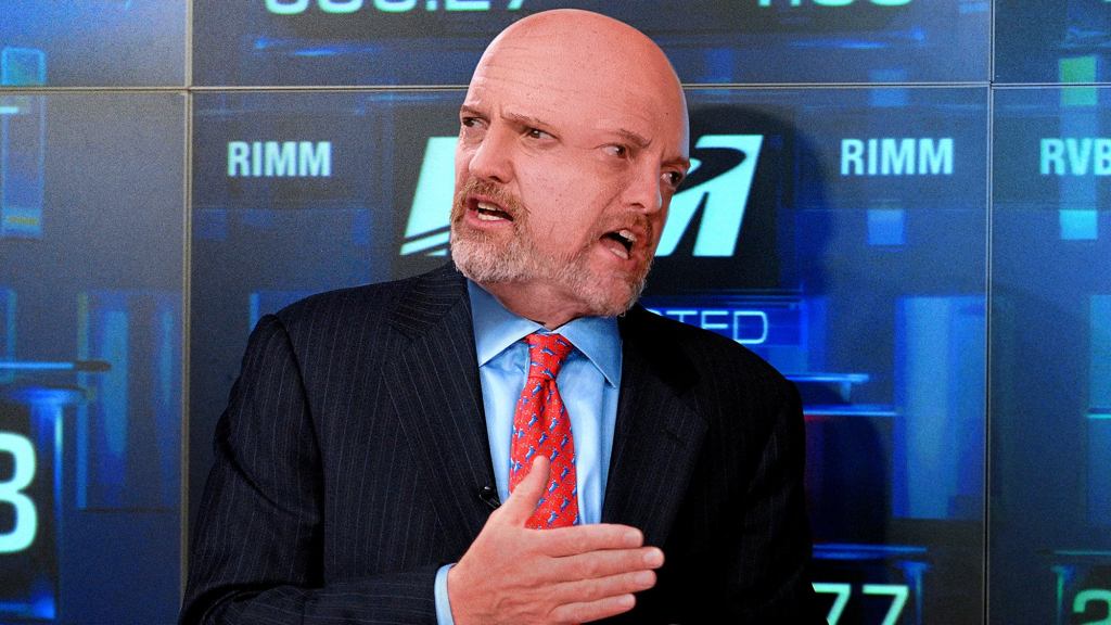 ‘Buy! No, Sell! No, Buy!’ Scream Dueling Front And Back Faces Of Jim Cramer Trying To Drown Each Other Out