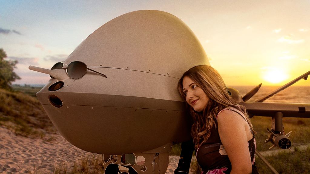 Grieving War Widow Finds Comfort In Wings Of Drone That Served With Husband