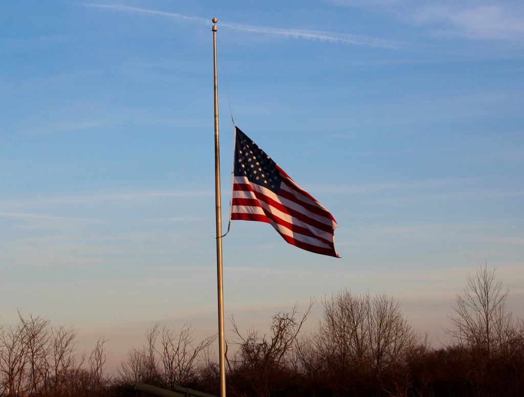 Half-Mast Flag Must Be Caught On Something