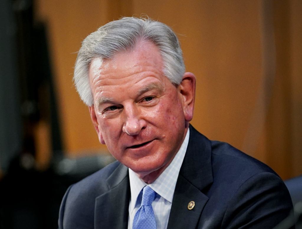 ‘Wait, Is That The President?’ Tommy Tuberville Whispers Halfway Through Biden Address