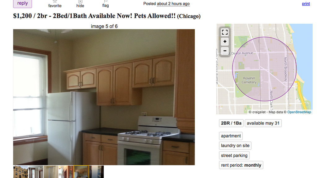 Apartment Listing Cagey About Whether Unit Has Floor