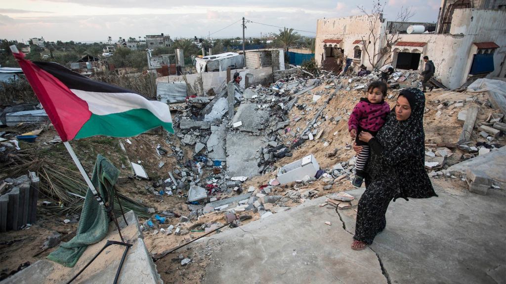 Palestinian Family Who Lost Home In Airstrike Takes Comfort In Knowing This All Very Complicated