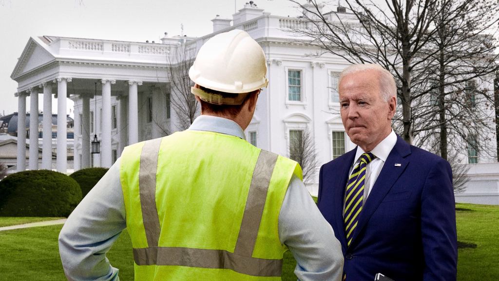 Contractor Informs Biden It’d Be Cheaper To Just Tear Down U.S. And Start Over