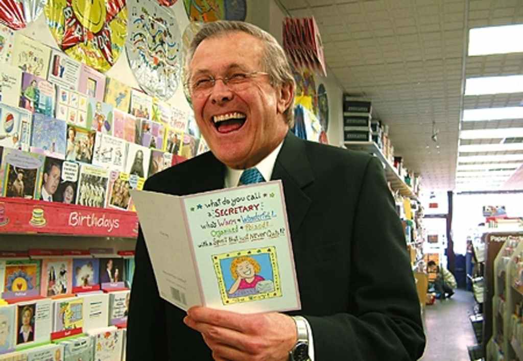 The Onion Looks Back At Donald Rumsfeld And The Power Of Following Your Dreams