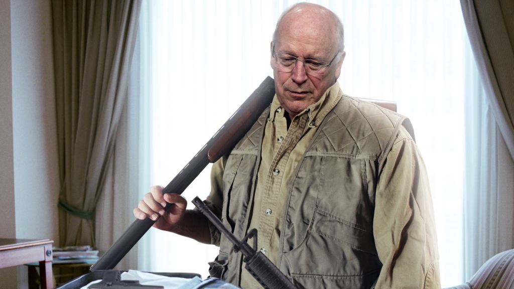 ‘Someone’s Gotta Occupy Afghanistan,’ Grumbles Dick Cheney, Shoving Firearms Into Suitcase