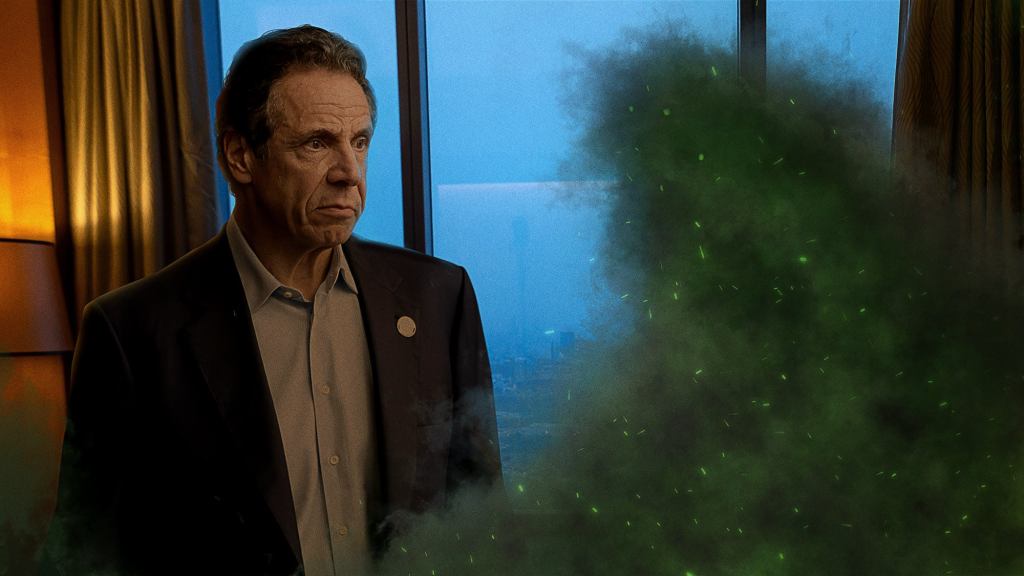 ‘Take Your Place By My Side And We Can Rule New York Forever,’ Says Covid To Disgraced, Vengeful Andrew Cuomo