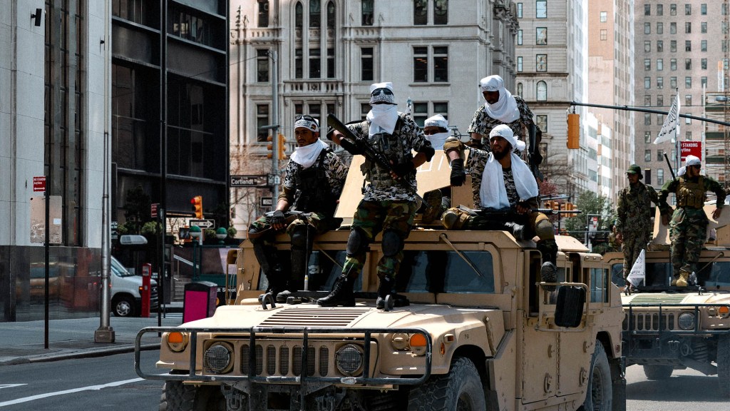 Taliban Overtakes Lower Manhattan Days After Biden Administration Leaves NYC 9/11 Commemoration