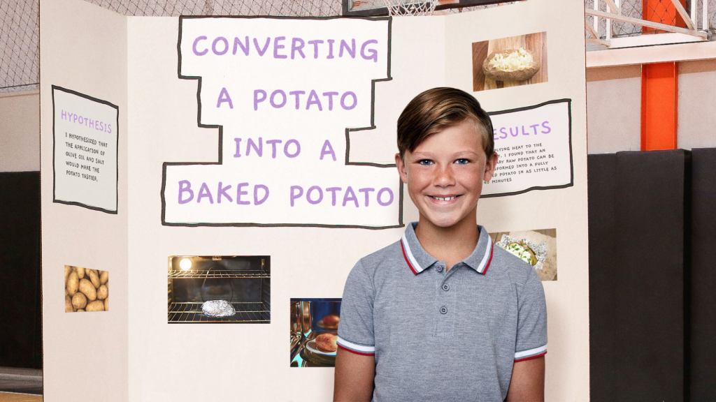 Underwhelming Science Fair Experiment Converts Potato Into Baked Potato