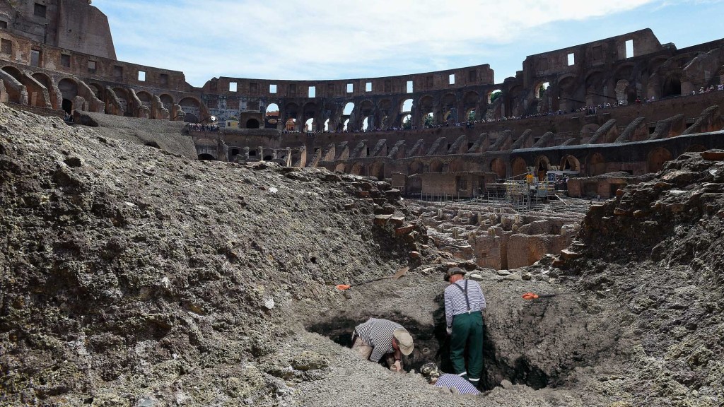 Archaeologists Discover Concession Stand At Colosseum That Gouged Ancient Romans 10 Denarii For Small Clay Cup Of Wine