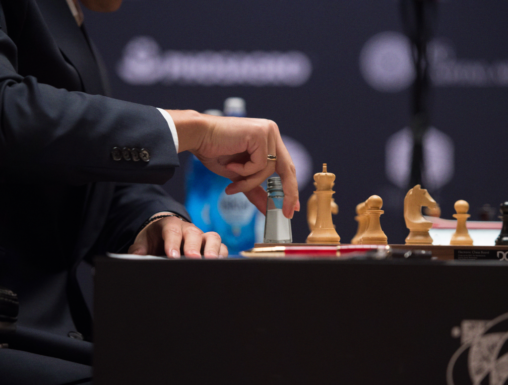 World Chess Championship Forced To Use Salt Shaker After Losing Bishop