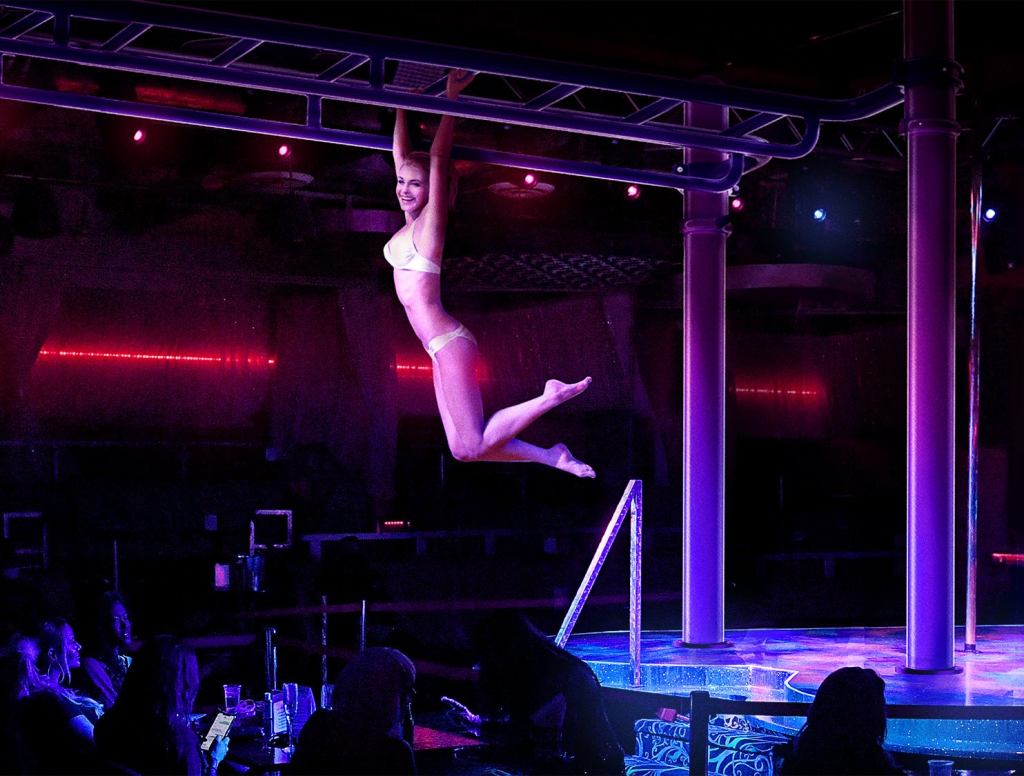 Club’s New Monkey Bars Allow Strippers Greater Freedom Of Movement