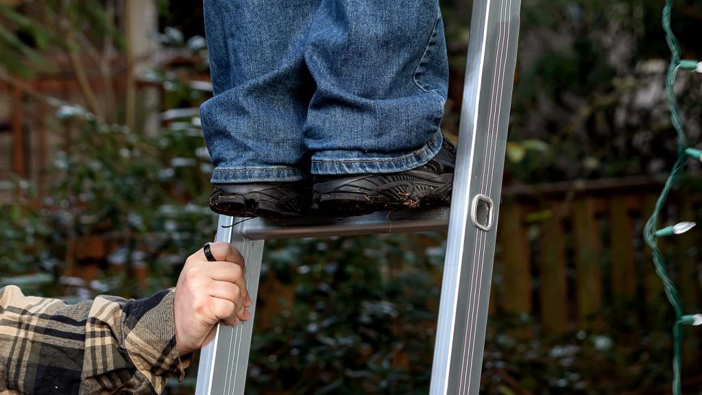 ‘It Would Be So Easy,’ Think 79% Of People Holding Ladders For Loved Ones Putting Up Christmas Lights