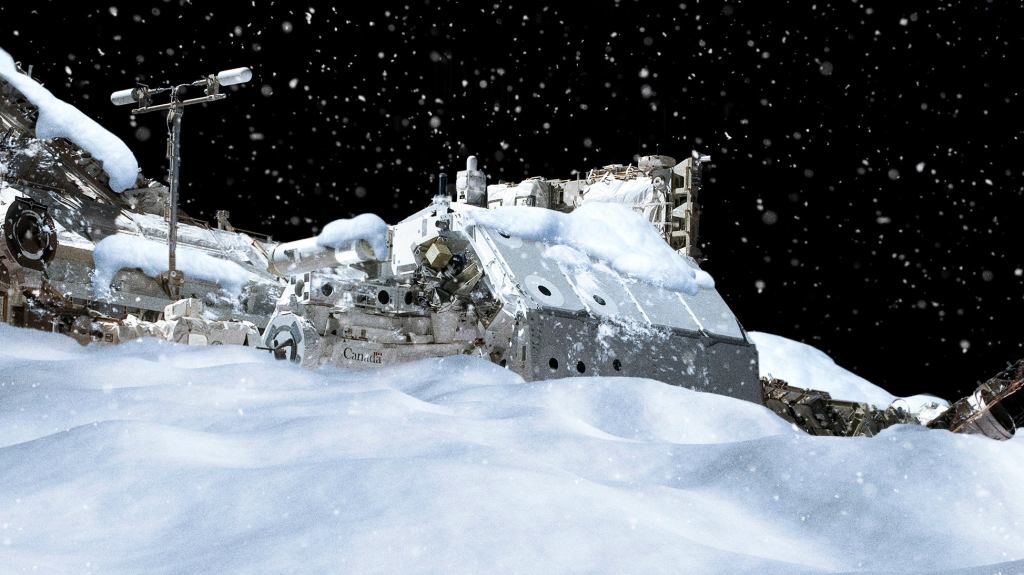 NASA Delays Space Walk After It Starts Snowing In Outer Space