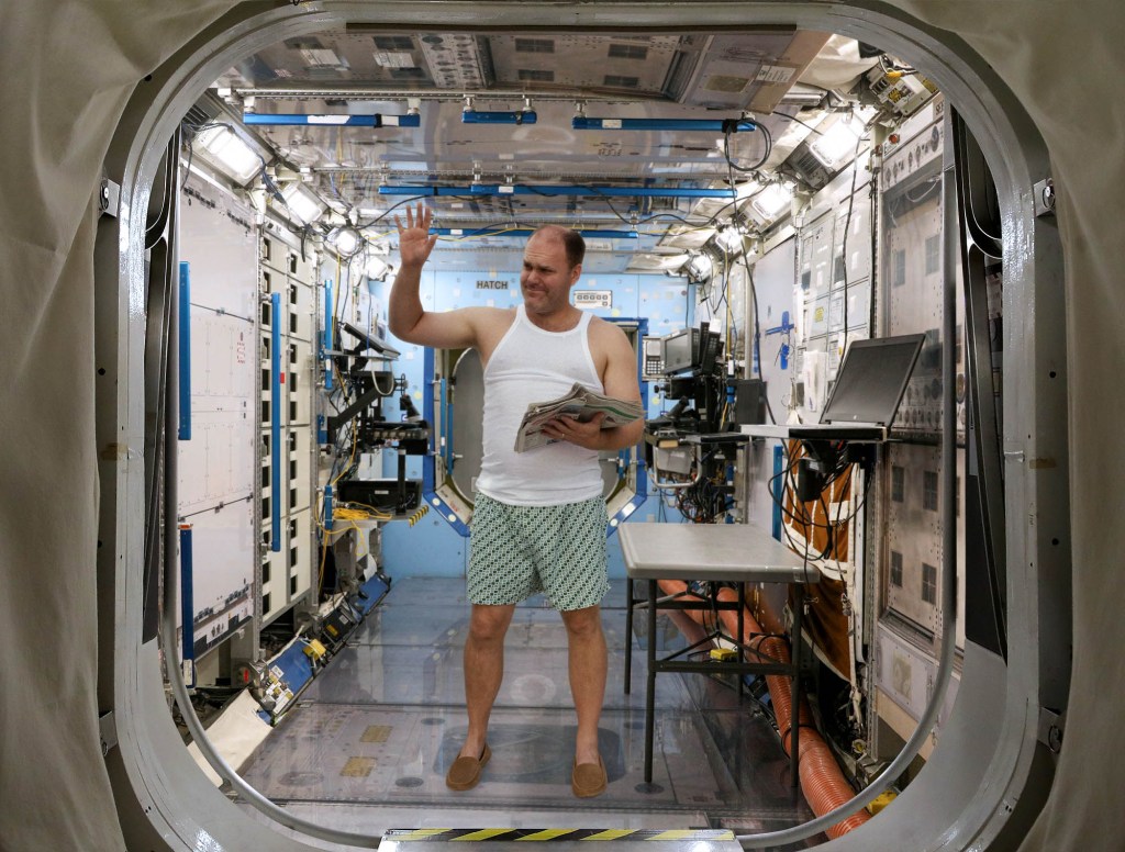 ISS Astronaut Opens Up Port Wearing Boxers, Slippers To Receive New Cargo Delivery