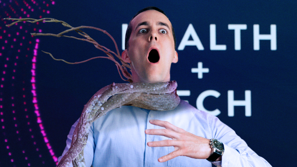 CES Presenter Strangled By Tree Root As Nature Begins Revolt Against Technological Domination