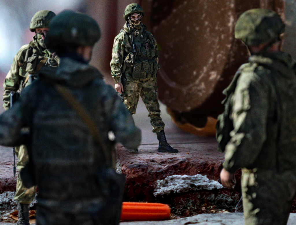 Russian Forces Instantly Shrink To Size Of Ants After Seizing Chernobyl