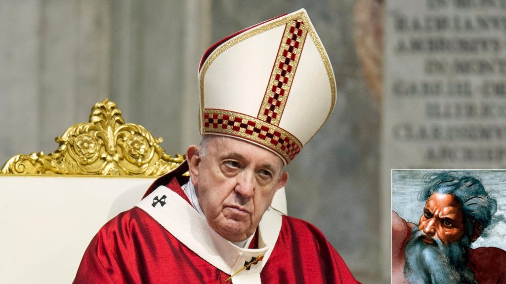 Pope Quietly Moves God To Different Universe After Deity Caught Molesting Altar Boy