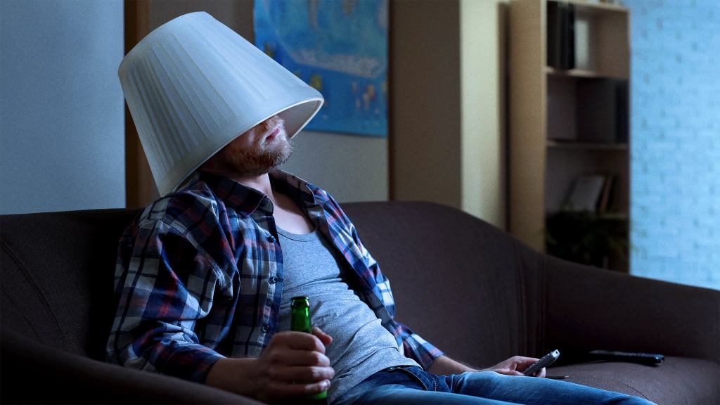 Drunkenly Wearing Lampshade On Head Less Fun When Alone