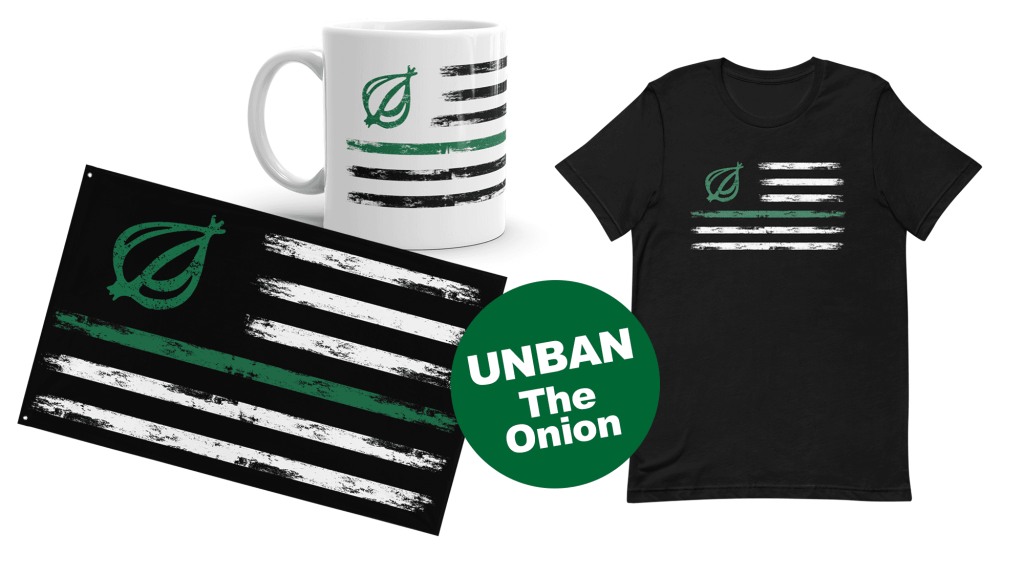 The Onion Store Now Selling ‘Thin Green Line’ Flags To Support Our Efforts