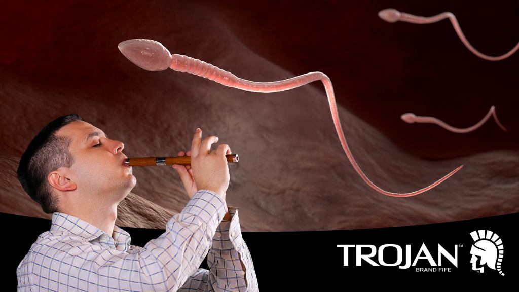 Trojan Introduces New Contraceptive Fife For Charming Sperm Out Of Vaginal Canal