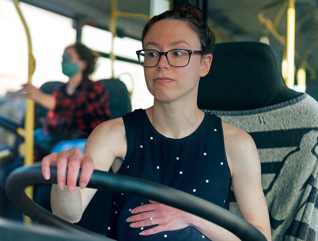 Bus Driver Gives Up Seat To Pregnant Woman