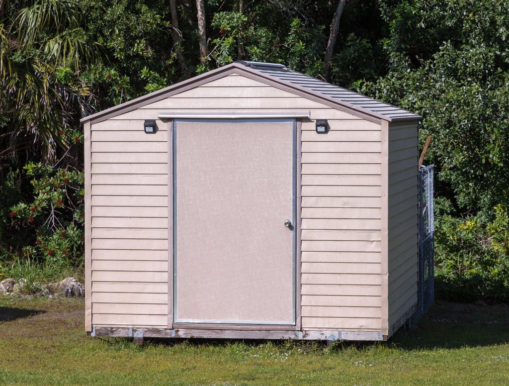 Man Buys Cute Little House For All His Precious Tool Babies To Sleep In