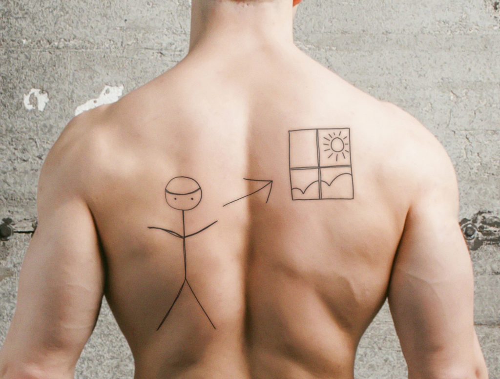 Prisoner Has Intricate Escape Plan Tattooed On Back