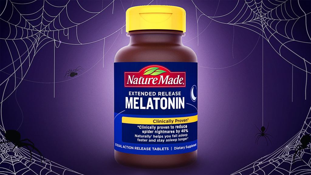 Nature Made Releases New Melatonin Formula Promising 40% Fewer Spider Nightmares