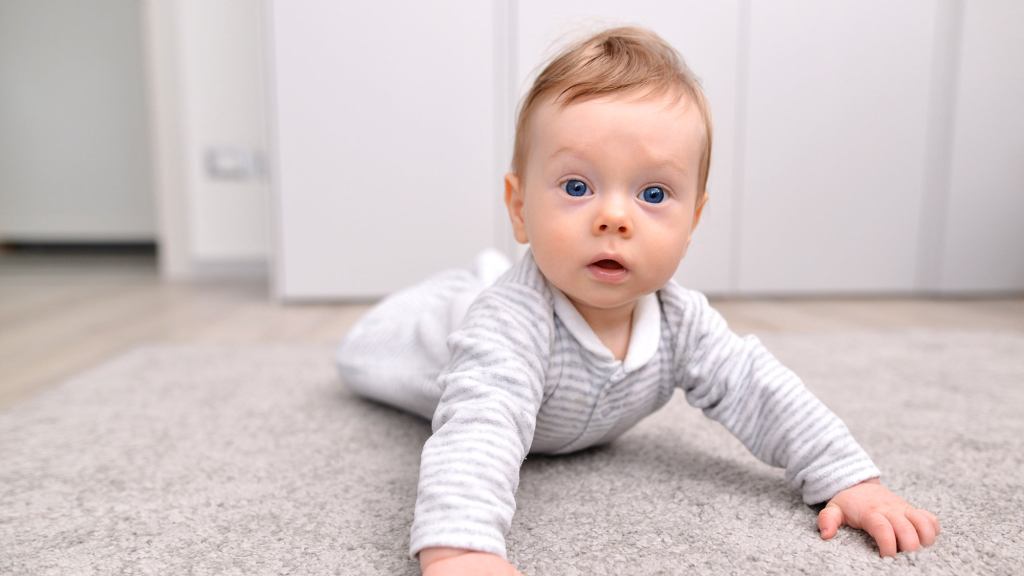 Bored Baby Wishes It Had Something To Choke On