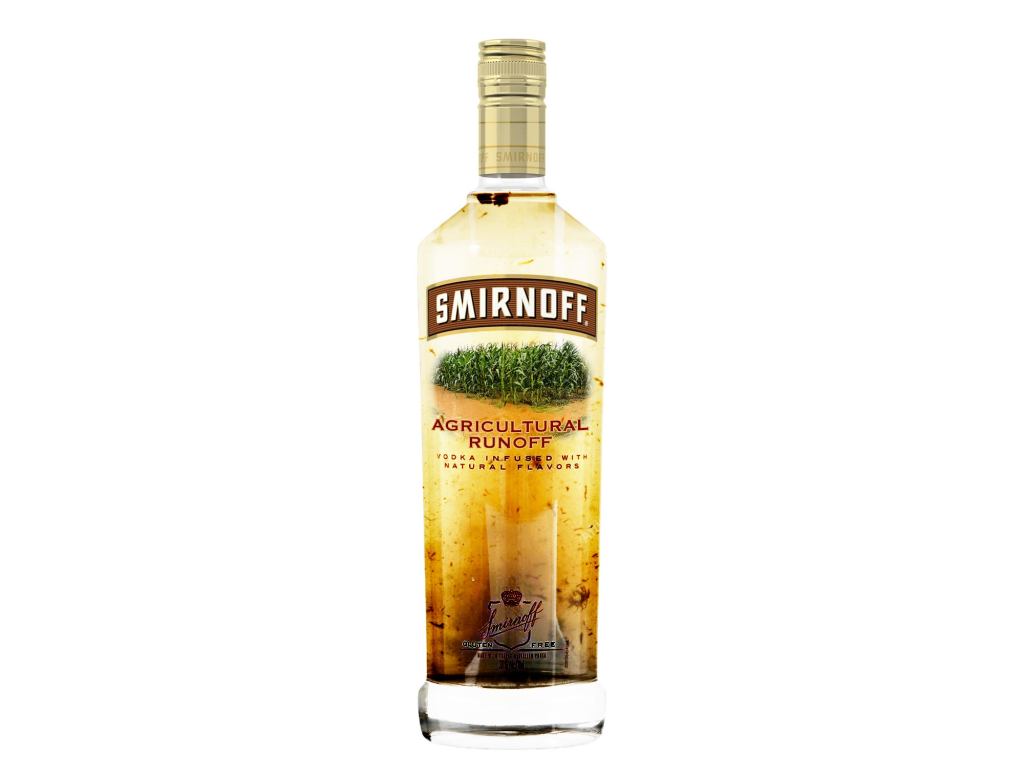 Smirnoff Unveils New Vodka Infused With Agricultural Runoff