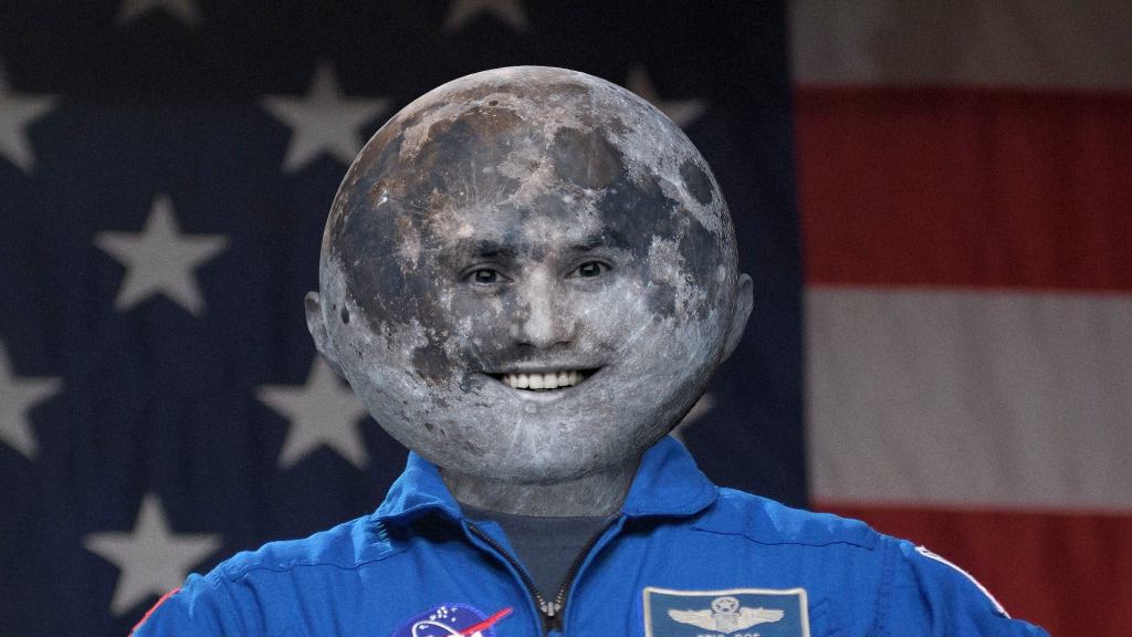 Astronaut Clearly Only Selected For Mission Because He’s Related To Moon