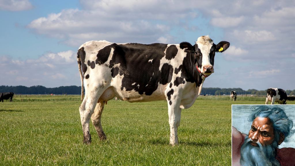 God Still Waiting For Humans To Discover Easter Egg Feature Hidden In Cows