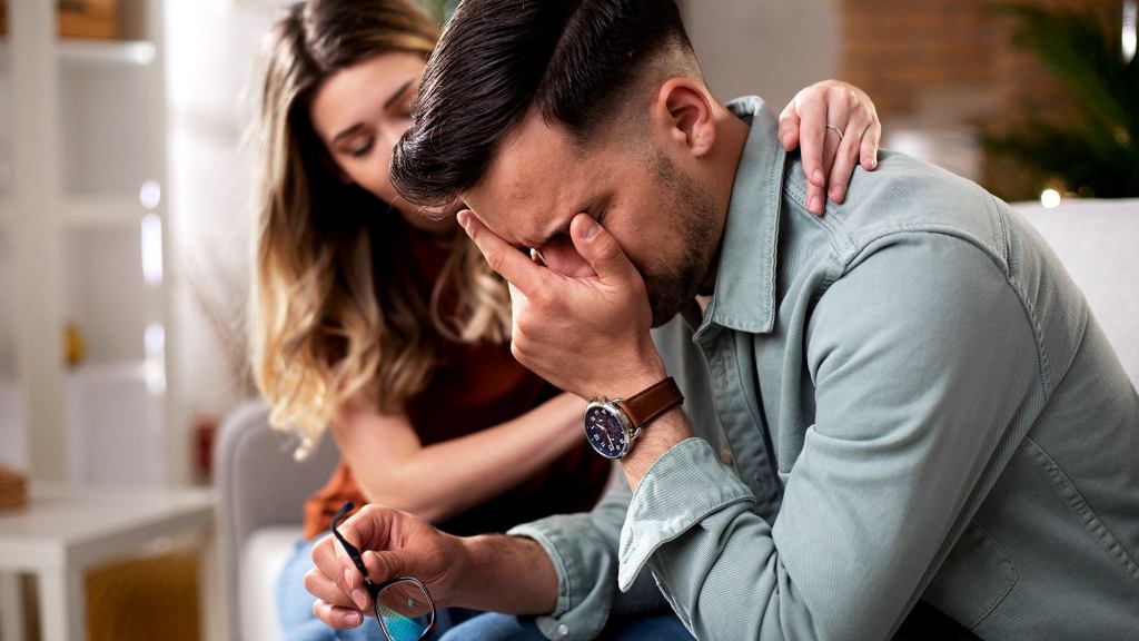 Sobbing Husband Doesn’t Understand Why He Can’t Bring Fake Sword With Him To Work