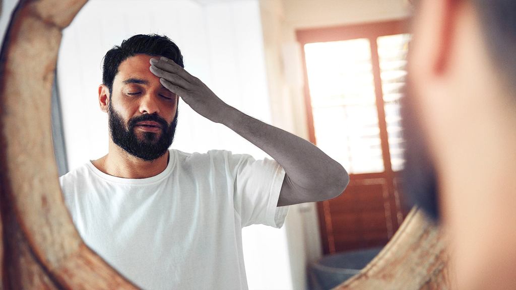 Man Alarmed By Appearance Of First Gray Arm