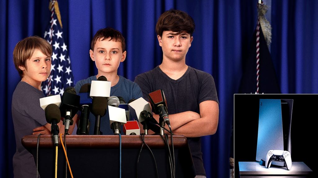 Nation’s Boys Announce They Will Do Better In School If They Get PS5