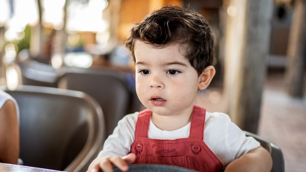 Toddler Demands Full Investigation Into Why That Man Has No Hair