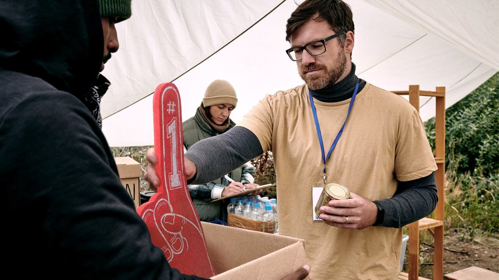 Winter Clothing Drive Puts Out Urgent Request For More Giant Foam Fingers