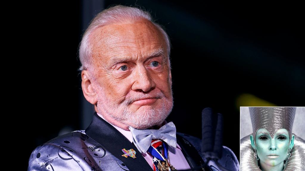 Astronaut Buzz Aldrin Marries Longtime Hallucination Of Sexy Space Babe