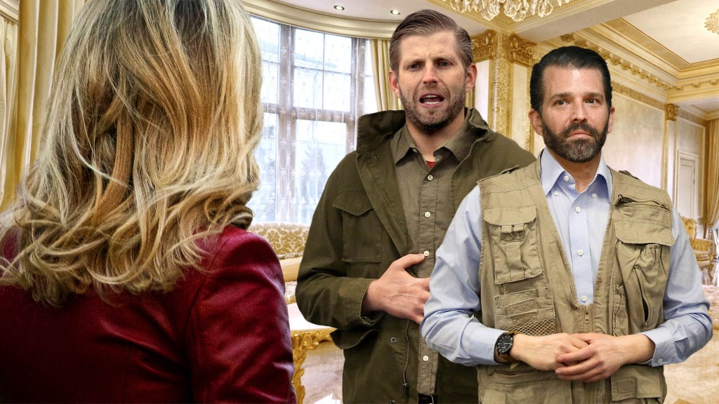 Trump Boys Ask Melania If They’re Getting New Daddy Now