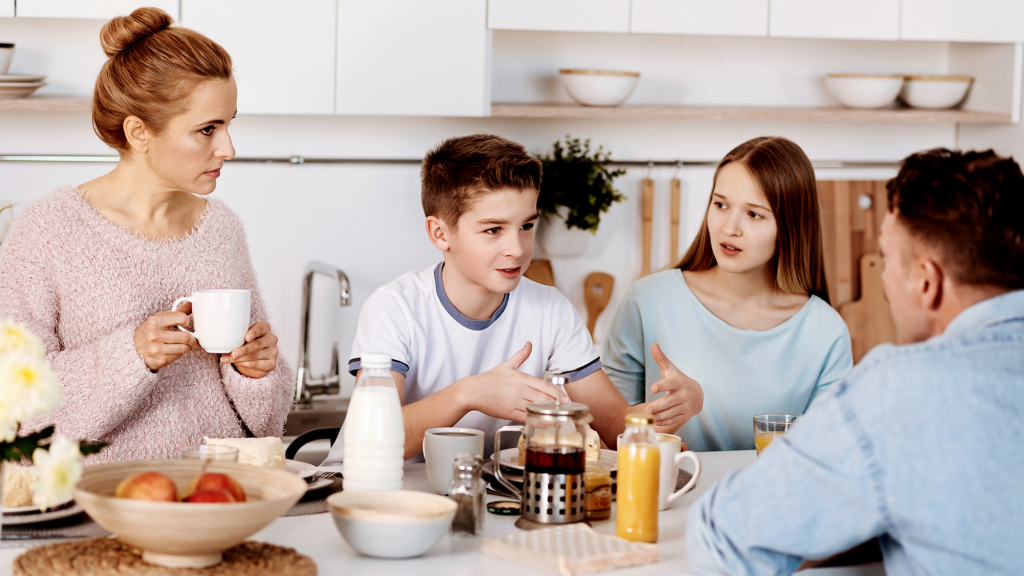 White Conservative Parents Sit Children Down For Tough Conversation About Seeing Black Character In Movie