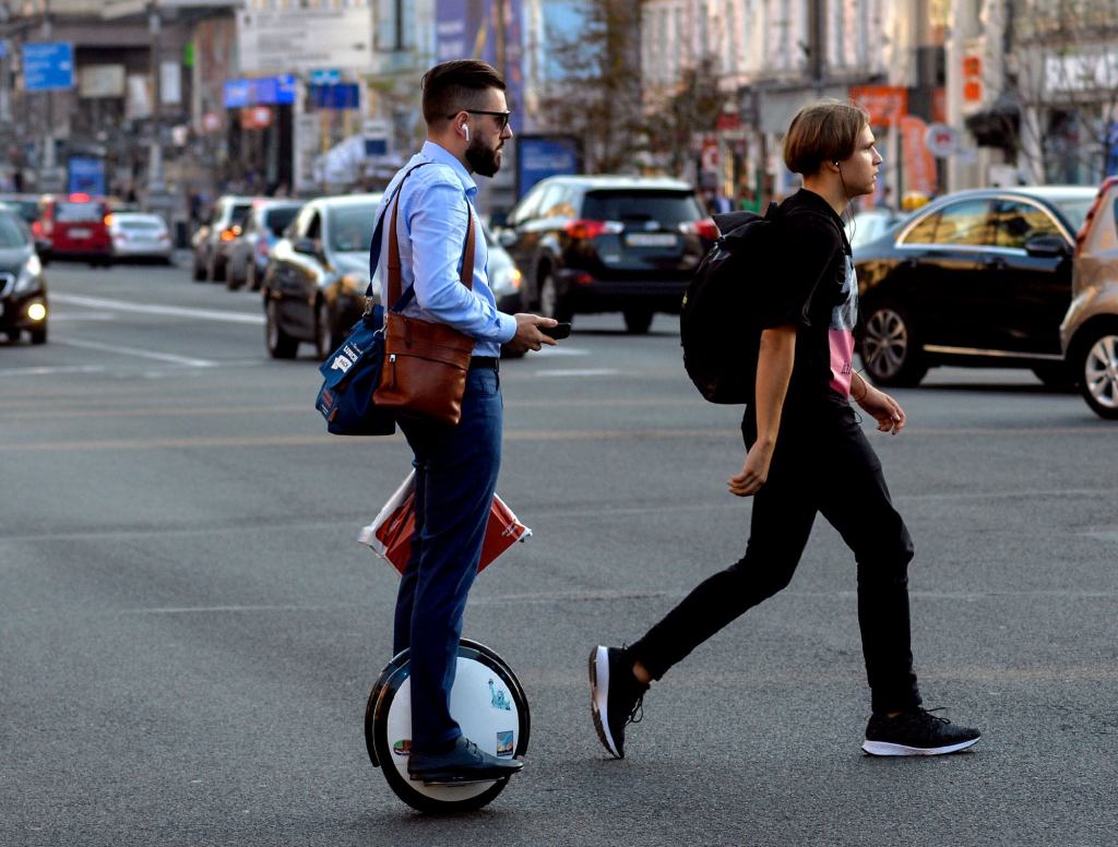 Report: Guy Riding Weird Thing