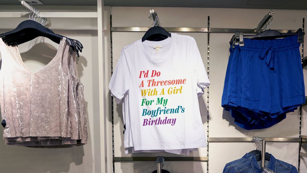 Target Scales Back Pride Section To Single T-Shirt Saying They’d Do A Threesome With A Girl For Their Boyfriend’s Birthday