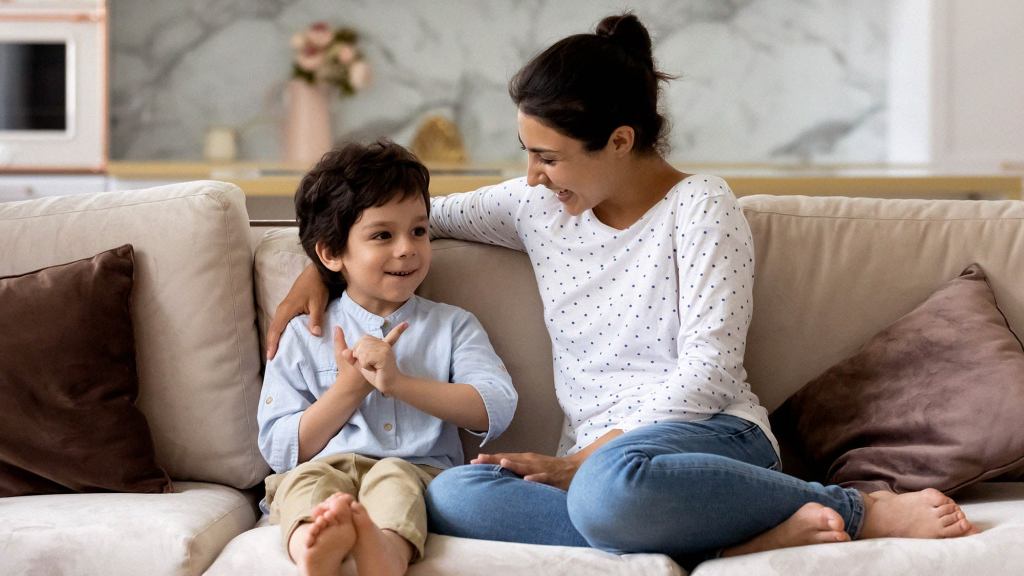 Excited Parents Inform Only Child He’s Going To Have A Little Competitor For Their Love And Attention